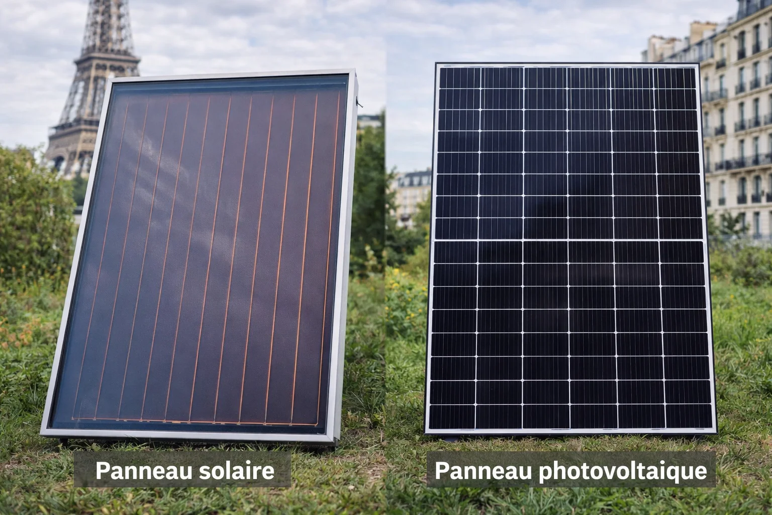 différence panneau solaire et panneau photovoltaïque