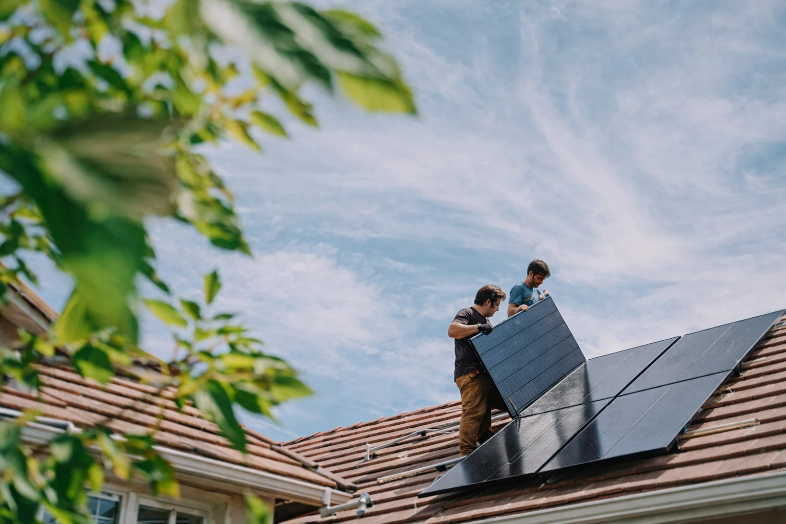 panneau solaire pour une maison de 100 m2